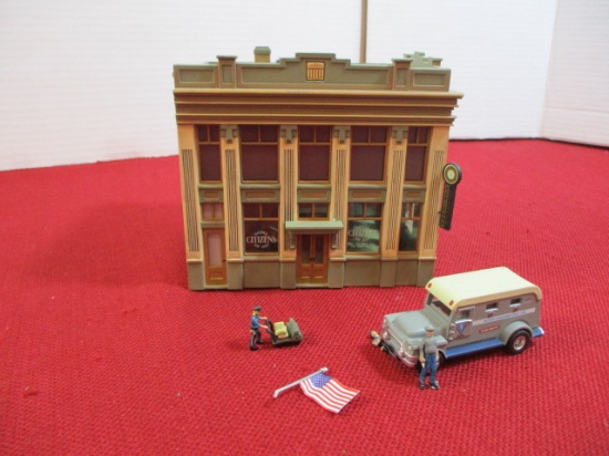 HO Scale-High Quality Citizens Bank Building