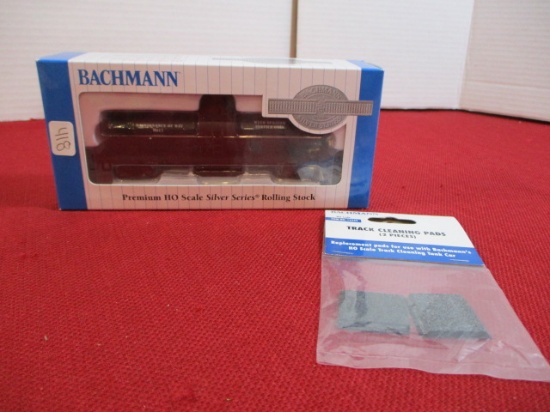 HO Scale-Bachmann Silver Series Weed Sprayer Track Cleaner