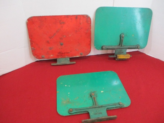 Railroad Placards-Lot of 3