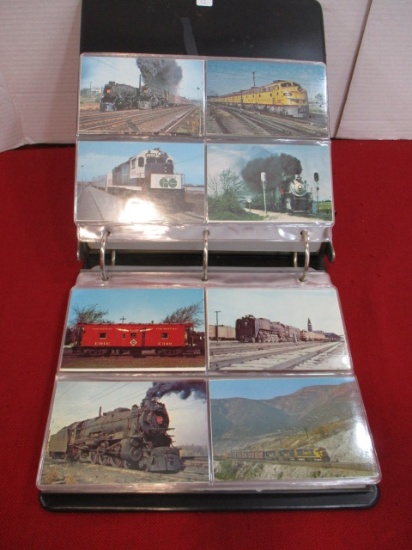 Massive Photo Album of R.R. Postcards & Other Ephemera