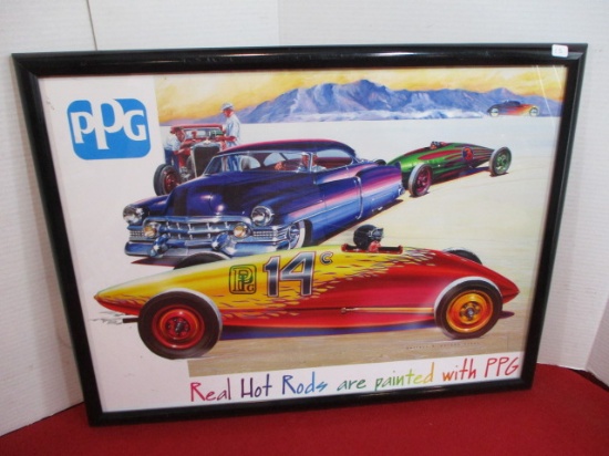 PPG Paints Dattel Mayabb Salt Flats Racing Poster