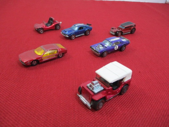 1969/70 Mattel Hot Wheels Redlines + Bonus Lesney Matchbox Lamborghini