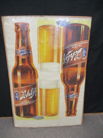 Schlitz Brewing Co. Vintage Advertising Poster