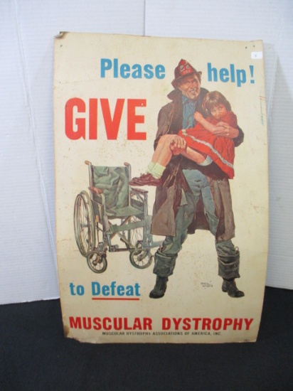 Basil Go-Go's Muscular Dystrophy Vintage Poster