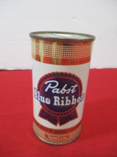 Pabst Blue Ribbon Beer Flattop Advertising Can
