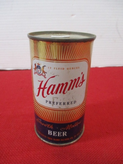 Hamm's Preferred Beer Flattop Advertising Can