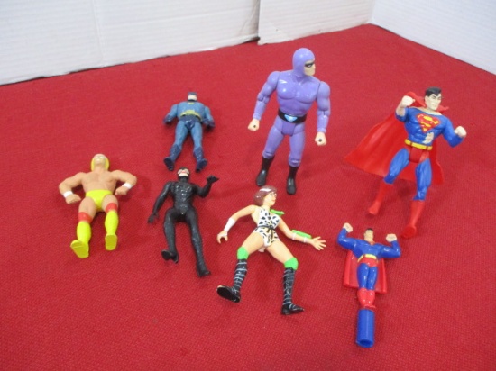Mixed Super Hero Action Figures