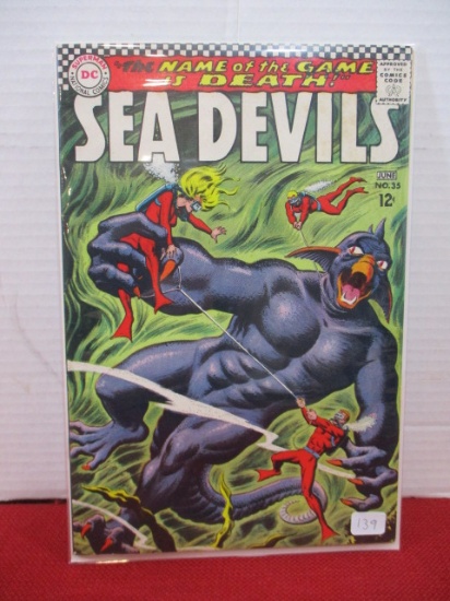 DC Comics 12 cent Sea Devils #35 Comic Book