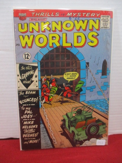 ACG Comics 12 cent Unknown Worlds #49 Comic Book