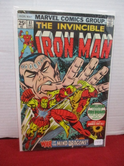 Marvel Comics 25 cent The Invincible Iron Man #81 Comic Book