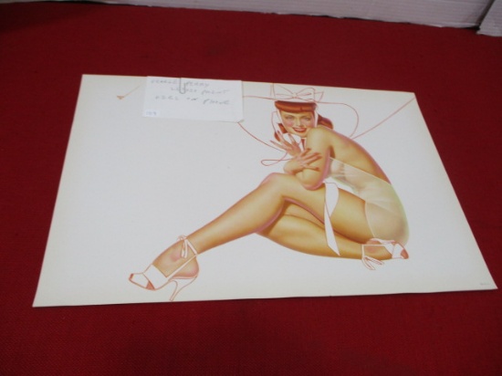 George Perry Litho Pin Up Print