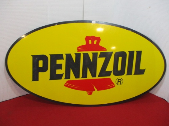 Pennzoil Advertising Two Sided Sign