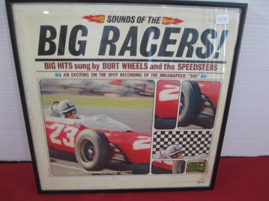 Framed "Sounds of the Big Racers" Album