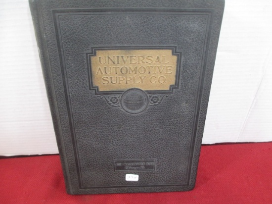 1920's Universal Automotive Supply Early Hard Cover Catalog