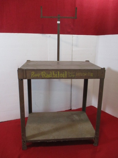 Early Original Radbiloil Motor Oil Display Rack