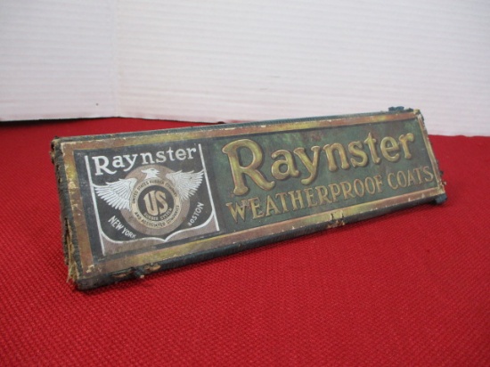 U.S. Rubber Raynster Weatherproof Coats Advertising Display