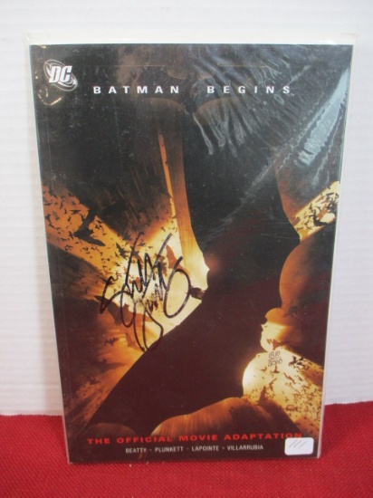 Scott Beatty Autographed Batman Begins Comic Book by DC Comics