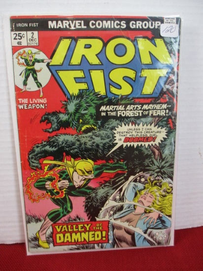 Marvel Comics 25 Cent Iron Fist #2 Comic Book