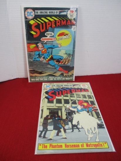 DC Comics 25 Cent Superman No.287 & 289 Comic Books