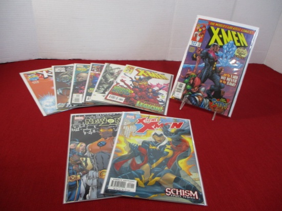 Marvel X-Men Mixed Comic Books-Lot of 9