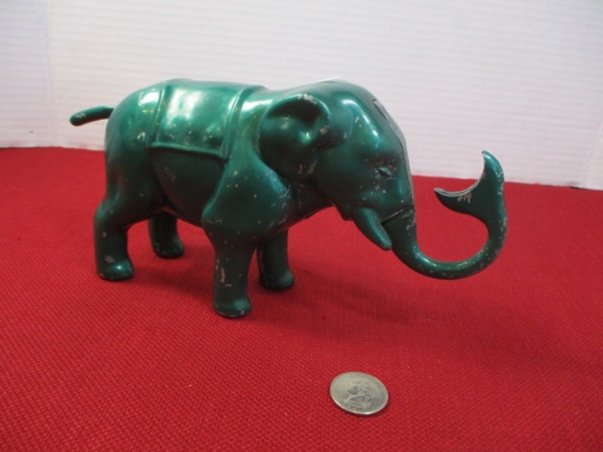 Vintage GAR-RU Elephant Mechanical Coin Bank