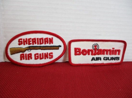 Vintage Sheridan and Benjamin Air Gun Patches