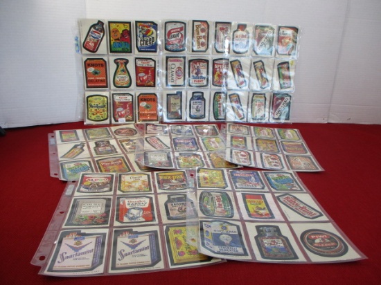 Topps Wacky Trading Stickers-Lot of 72