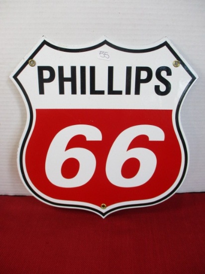 Phillips 66 Porcelain Advertising Sign