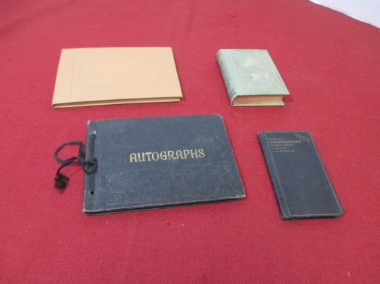 1930's Autograph & Date Books