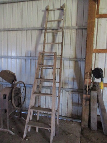 Primitive Wooden Ladders