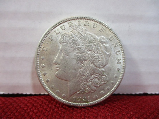 1921 U.S Morgan Silver Dollar Coin