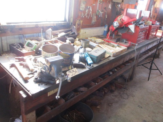 Contents of 16' Workbench!