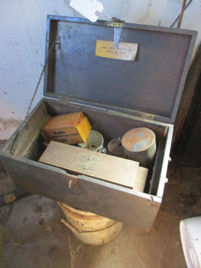 Antique Tool Box as Found