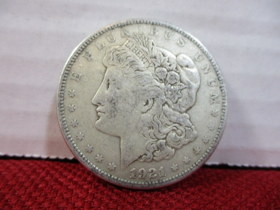 1921-S U.S Morgan Silver Dollar Coin