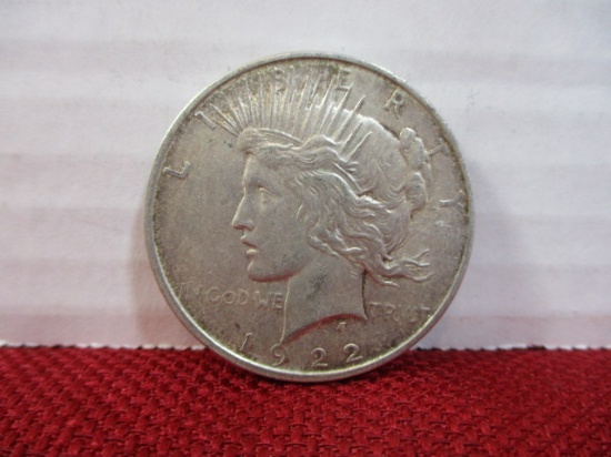 1922-D U.S Liberty Silver Dollar Coin
