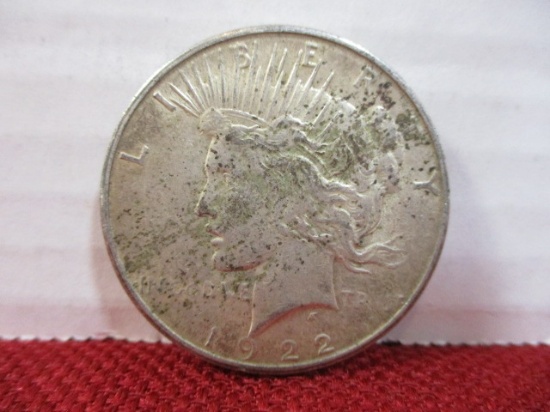 1922-S U.S Liberty Silver Dollar Coin