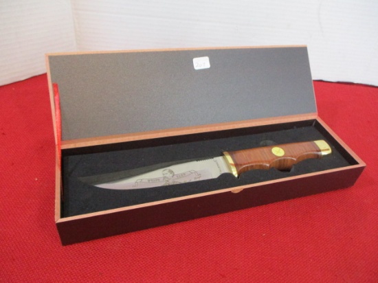 Falkner Wyatt Earp Collectors Edition Knife w/ Case