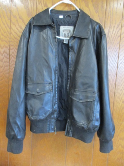 Route 66 Leather Jacket