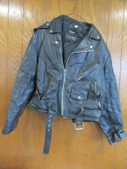 Wilson's Leather Motorcycle Jacket