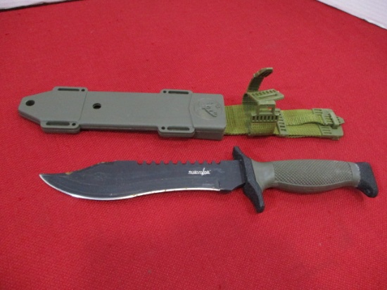 13" Dive Style Survival Knife with Sheath