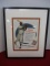 Jackie Robinson Wheaties Framed Advertisement