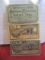 1893 5 & 10 cent World's Columbian Expedition Return Passes
