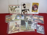 Autographed baseball Photos-Lot of 11