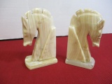 Marble knight Book Ends