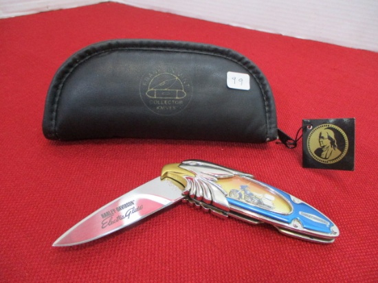 Franklin Mint Motorcycle Collector Knife-A