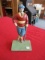 Cast Iron Golfer Door Stop