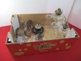 Mixed Oil Lamps with Brackets