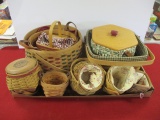 Longaberger Mixed Basket Lot-B