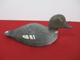 Hand Carved Wooden Canadian Maritime Decoy-Redhead