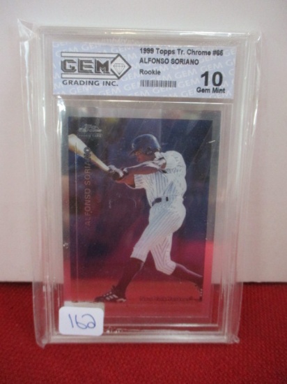 Gem Graded 1999 Topps Chrome Alfonso Soriano
